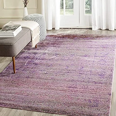 Obrázek Safavieh Koberec do obývacího pokoje, VAL203, tkaný polyester, levandule / vícebarevný, 160 x 230 cm