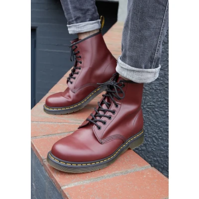 Obrázek Dr. Martens 1460 BOOT Šněrovací kotníkové boty, Velikost: 36, Cherry red rouge boty