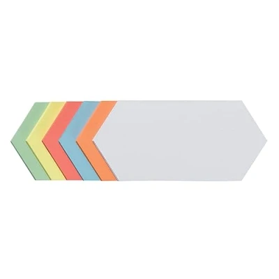 Obrázek Franken GmbH UMZS92099 samolepicí moderační karty kosočtverec, 205 x 95 mm, 300 kusů, více barev