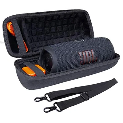 Obrázek Tvrdý cestovní ochranný obal pouzdro na JBL Charge 4 / 5 přenosný Bluetooth reproduktor od co2CREA (černý)