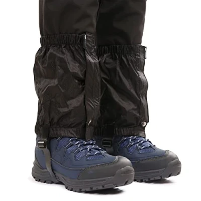 Obrázek Trespass Unisex Knoydart Gamaschen, Schwarz, Einheitsgröße EU
