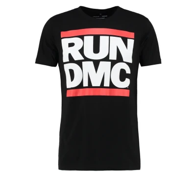 Obrázek Mister Tee Pánské tričko Run DMC Logo, černá, L