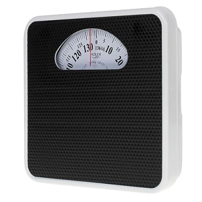 Obrázek ADLER Koupelnová váha mechanická kapacita 180 kg, nepotřebuje elektřinu