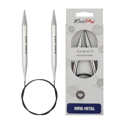 Obrázek KnitPro Nova pevné (150 cm x 10,00 mm) kruhové jehly 1 jednotka