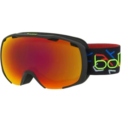 Obrázek bollé ROYAL Black Green Matte Sunrise Kat 2, lyžařské brýle, střední, unisex děti