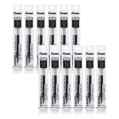 Obrázek Pentel LRN5 A náhradní náplň pro gelové tužky Ener0,50 mm, 12 kusů, černá