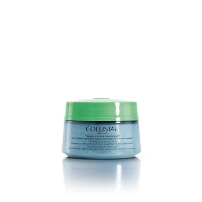 Obrázek Collistar tonizující thalasso peeling, tělový peeling s mořskými solemi pro exfoliační účinek, hydratační, italský jalovcový extrakt, a odmašťovací 300 g