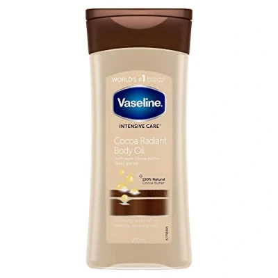 Obrázek Vaseline Total Moisture Cocoa Radiant Body Gel Oil 6,8 oz by Unilever