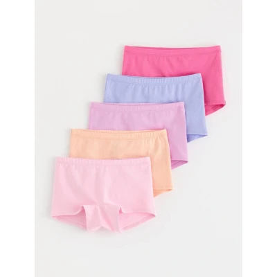 Obrázek Lindex 5 PACK Kalhotky pro děti, Velikost: 110/116, Light lilac