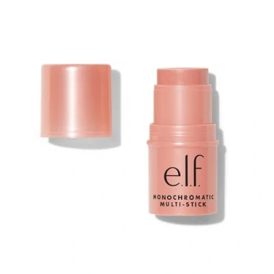 Obrázek e.l.f. Monochromatic Multi Stick, Luxuriously Creamy &amp; Blendable Colour, For Eyes, Lips Cheeks, Glistening Peach, 0.155 Oz (4.4g)