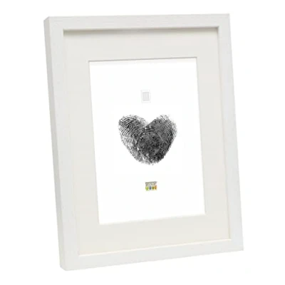Obrázek Deknudt Frames S223K1 rámeček na obrázky 18 x 24 Basic, bílá vysoká dřevěná lišta s pttem objednací rozměr = rozměry rámu dřevo fotokader