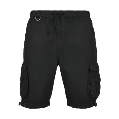 Obrázek Urban Classics Double Pocket Šortky, Muži, Velikost: 32, Black