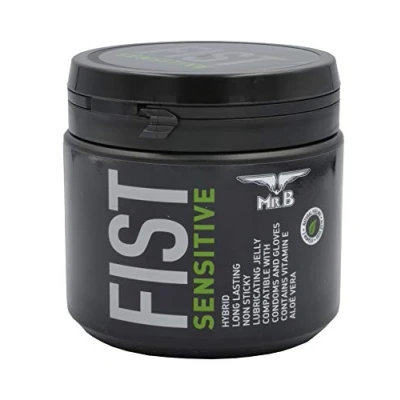 Obrázek Mister B FIST Sensitive Hybrid lubricating gel, 500 ml