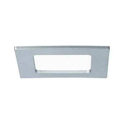 Obrázek Paulmann 92076 LED vestavný panel Quality EBL Set hranatý 1x6W 4000K 230V 115x115mm chrom matný bodové světlo vestavné svítidlo