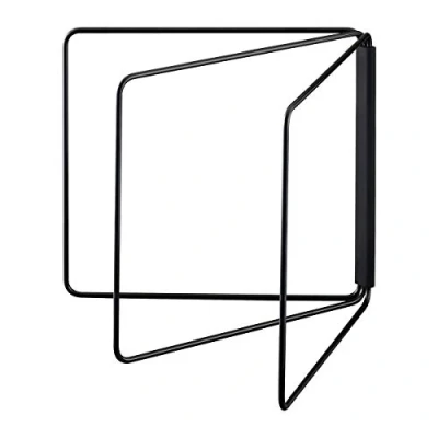Obrázek Yamazaki Tower Spültuchhalter, Stahl, Schwarz, One Size