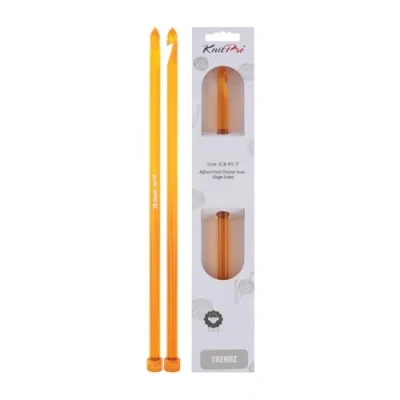 Obrázek KnitPro 10 mm Single Ended Tricot/Afghanischen Häkelnadel, Mehrfarbig