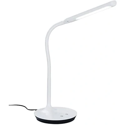 Obrázek Trio Leuchten LED stolní lampa Polo 527090131, plast bílá matná, vč. 5 wattů LED, 4násobný dotykový stmívač, 40 x 16, 39 41 cm