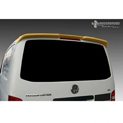 Obrázek Motordrome A/423 Dachspoiler kompatibel mit Volkswagen Transporter T5 2003 2015 (Modelle Heckklappe) (PU)