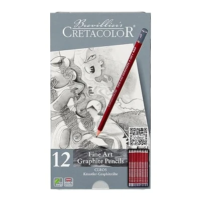 Obrázek Cretacolor 160 52 Fine Art Grafit tužky, 12 dílů