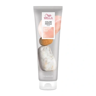Obrázek Wella Professionals Color Fresh Mask Pink Blush Osvěžující vlasová maska, tónování a vlasy Gloss, růžová barva na 150 ml