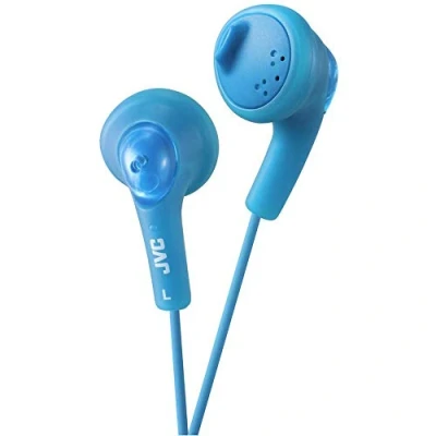 Obrázek JVC Gumy HA F160 a E sluchátka do uší stereo s basy Boost 3,5 mm jack kabelem (1,2 m) modrá