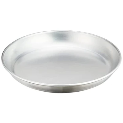 Obrázek Pentole Agnelli Linie Aluminium 3 mm Tablett zum Meeresfrüchte 50 cm Silber/schwarz