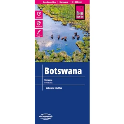 Obrázek Reise Know How Botswana (1:1.000.000): reiß und wasserfest (world mapping project)