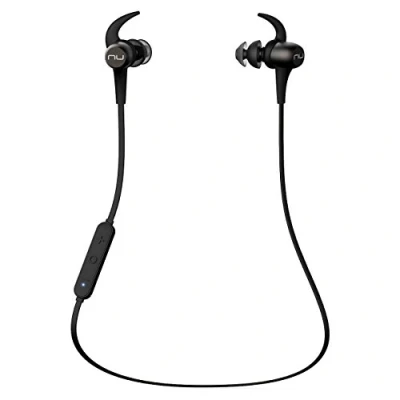 Obrázek NuForce BE Sport 3 bezdrátová Bluetooth sluchátka, magneticky šedá