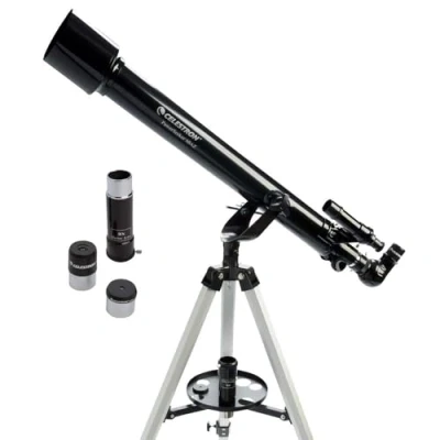 Obrázek Celestron 21041 PowerSeeker 60AZ Refractor Telescope, Black