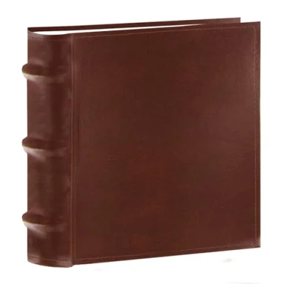 Obrázek Pioneer CLB 146 Bonded Leather Photo Album, 100 Pockets Hold 4&quot;x6&quot;, Brown