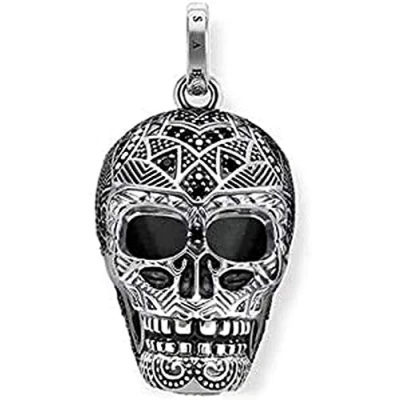 Obrázek Thomas Sabo Unisex přívěsek Rebel AT Heart 925 stříbro zirkon černé PE752 643 11