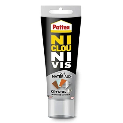 Obrázek Pattex 2087138 One for All Crystal Tube lepidlo upevnění 90 g