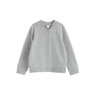 Obrázek Lindex WITH zip Mikina na pro děti, Velikost: 98/104, Grey melange