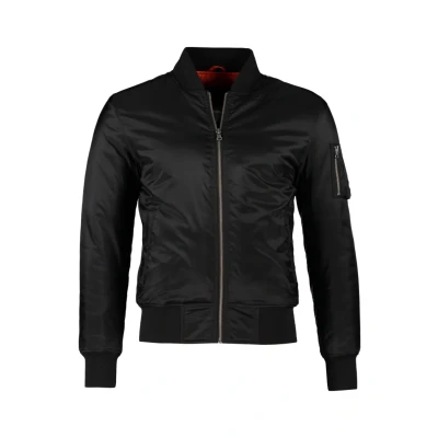 Obrázek Urban Classics Basic Bomber bunda, Muži, Velikost: Large, Black