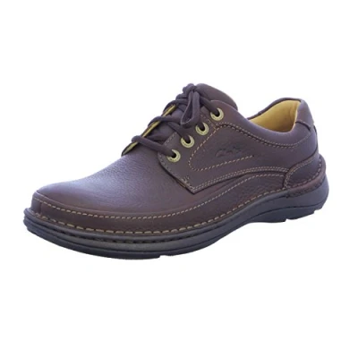 Obrázek Clarks Nature Three Volnočasové šněrovací boty, Muži, Velikost: 44.5, Mahagony boty