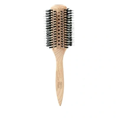 Obrázek Marlies Möller kartáč na vlasy Super Round Brush kulatý velký pro perfektní styling s bukovým dřevem a štětinami z přírodních vlasů větší objem dlouhé