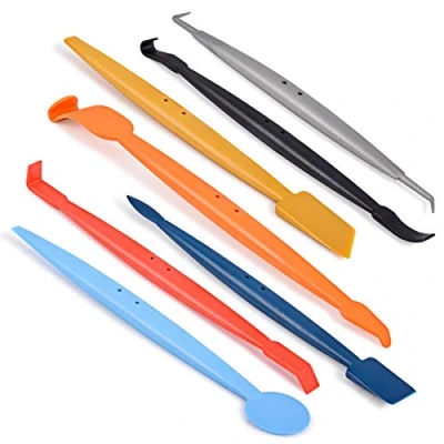 Obrázek Winjun 7 v 1 Magnet Micro Rakel Set Různá stěrka na fólii hrana uzávěr pro autofólii tónovací fólie okenní nářadí
