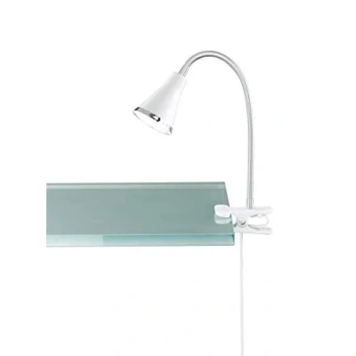 Obrázek Reality Leuchten upínací lampa LED / včetně flexibilního ramene a 3,8 W SMD 350 lm 3000 K výška max. 40 cm, bílá R22711101