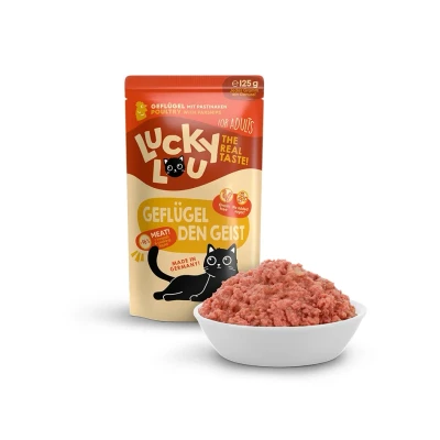 Obrázek Kapsička LUCKY LOU Lifestage Adult s drůbežím masem 125g