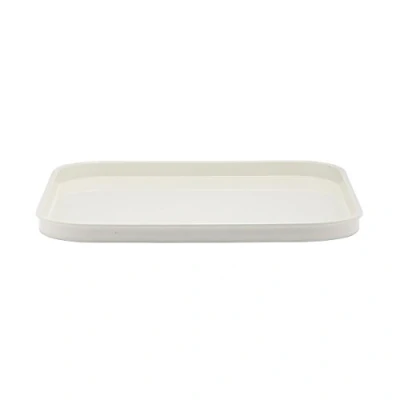 Obrázek Kartell 497203 koncová deska pro stavebnicový prvek Componibili hranatá neprůhledná 38 x 2,2 cm ABS, bílá