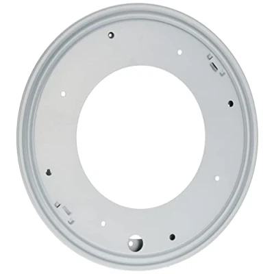 Obrázek Shepherd Hardware 9546 Lazy Susan quadratisch Plattenspieler, 3 Zoll, Metall, weiß, 12 Inch