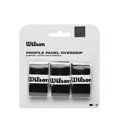 Obrázek Wilson Unisex Adult profil overgreb, černý, balení 3 ks EU