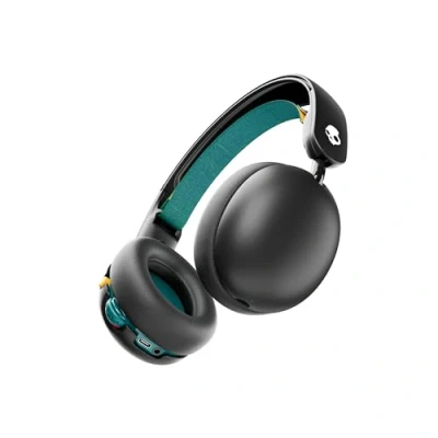 Obrázek Skullcandy Grom Over Ear Wireless Kopfhörer, 45 Std. Akkulaufzeit, Lautstärkebegrenzung, kompatibel mit iPhone, Android und Bluetooth Geräten Schwarz