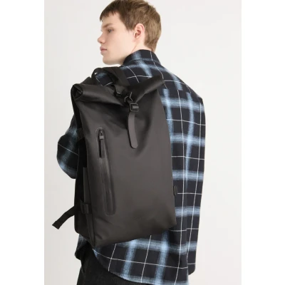 Obrázek Rains Rolltop Large Unisex Batoh, Velikost: One Size, Black