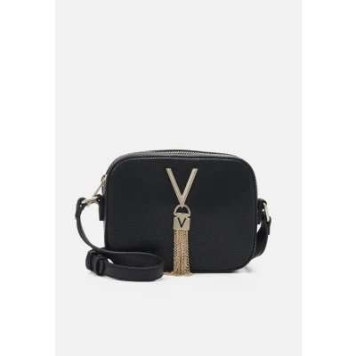 Obrázek Valentino Bags Divina Taška s příčným popruhem nero/goldcoloured, Ženy, Velikost: One Size, Nero/gold coloured