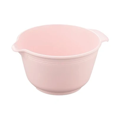 Obrázek Dr. Oetker Míchací mísa 3 l, na míchání ze série &quot;Modern Baking Retro Design&quot;, miska z plastu odolného proti nárazu (barva: pastelová růžová) vhodná do myčky, množství: 1 kus