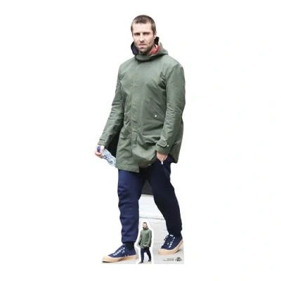 Obrázek STAR CUTOUTS CS695 Lebensgroßer Pappaufsteller mit Mini Version, Karton, Mehrfarbig, 178 x 64 cm, Pappe, Liam Gallagher Flasche, Life Size, 2