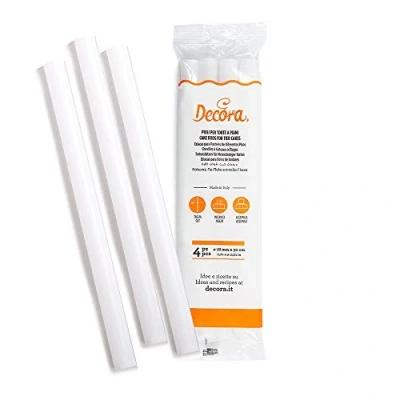 Obrázek Decora 9260157 balení 4 ks chráničů na dveře z PP NOVÝ Ø 18 mm x 30 cm, plast