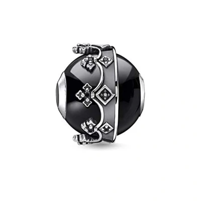 Obrázek THOMAS SABO dámský korálek ze sterlingového stříbra 925, černěný, K0348 641 11