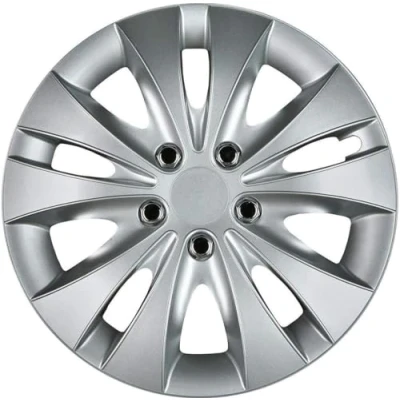 Obrázek Cartrend 7027 Storm sada ozdobných krytů kol, s chromovanými maticemi, 4dílná, 4 ks, 38,1 cm (15&quot;)